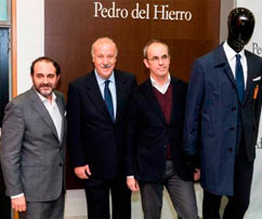 Pedro del Hierro viste a la selección española de fútbol